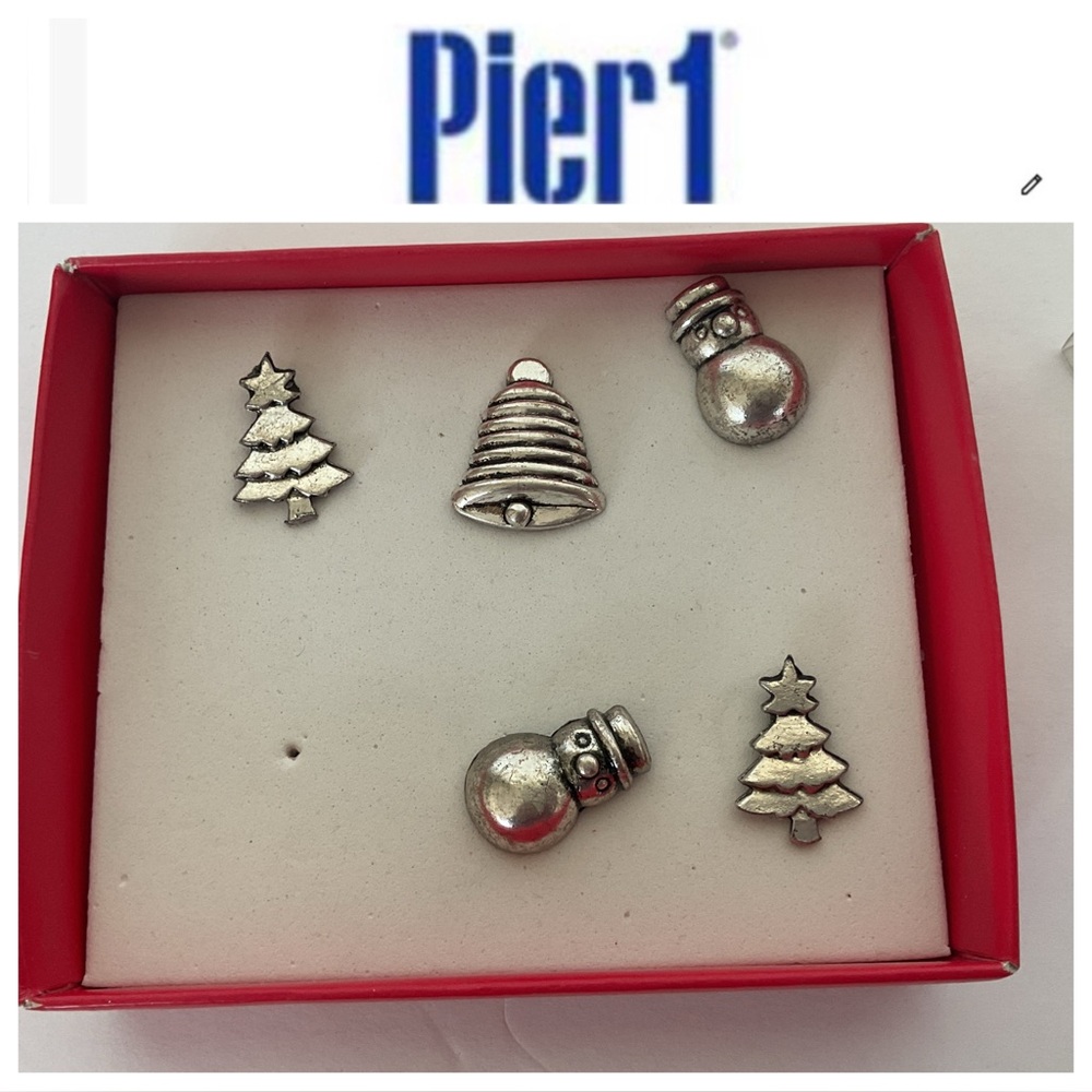 Pier 1 Silver Candle Charms